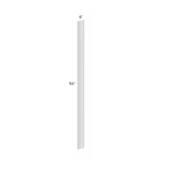 Fabuwood Allure Galaxy Mocha 6″ W X 96″ H Round Fluted Panel