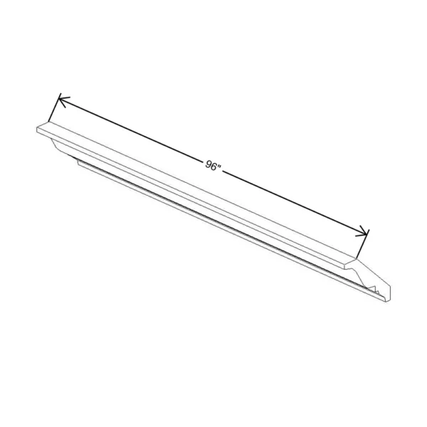 Fabuwood Allure Galaxy Mocha 96″ W X 2 1/8″ H X 2 1/8″ D Cove Molding