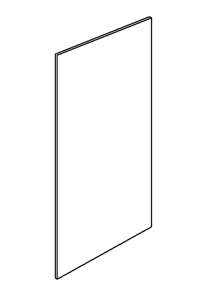 1/4″ Thick Finish Back Panel