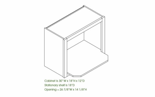 Microwave Oven Cabinet
