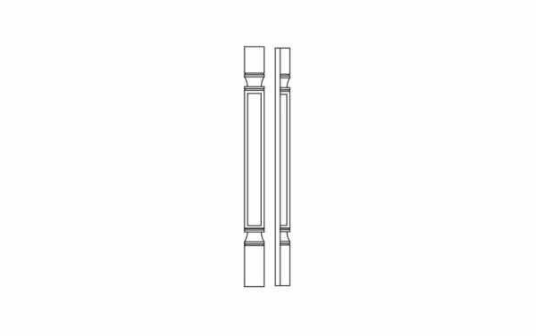 Decor Half Leg Including WF3 Filler (Trimmable)