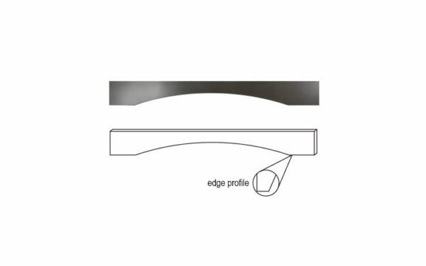 Shaker Arch Valance