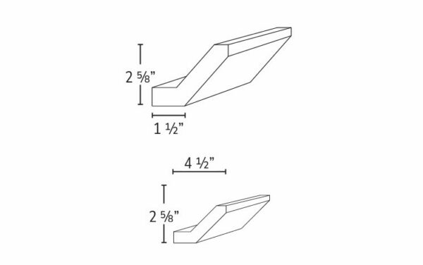 Straight Crown Molding