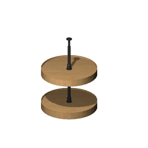 Fabuwood Allure Luna Truffle 27″ W X 30″ H Lazy-Susan Wood