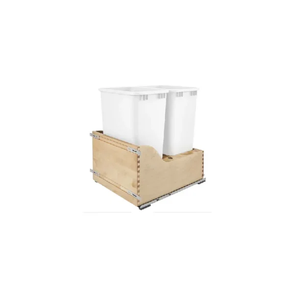 Fabuwood Ovela Tuscany Antracita 18″ W Trash Can (Blum Slides)